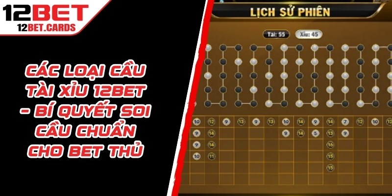 Các Loại Cầu Tài Xỉu 12BET