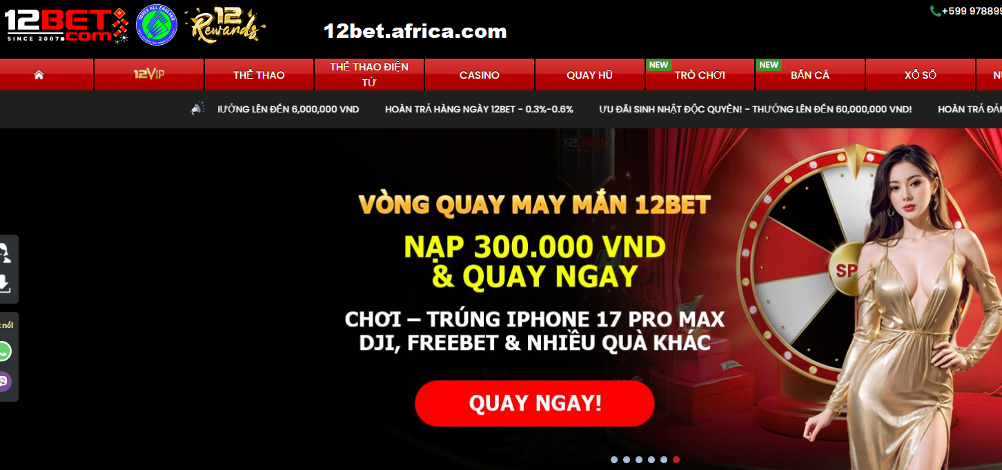 12bet 12bet nhà cái cá cược có tầm